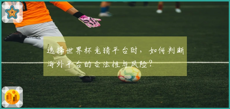选择世界杯竞猜平台时，如何判断海外平台的合法性与风险？